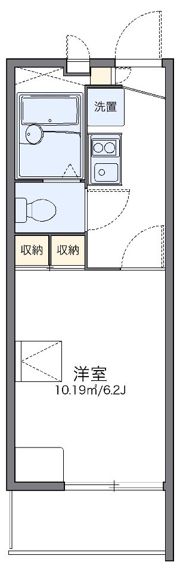 レオパレスノーブルコート久地の間取り画像