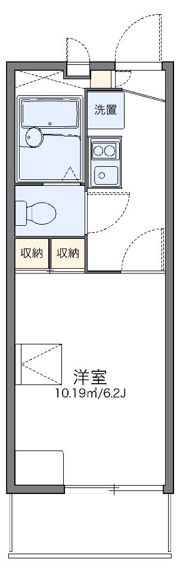 レオパレスノーブルコート久地の間取り画像