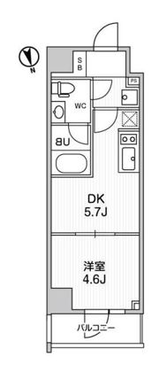 ALTERNA浅草の間取り画像