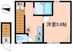 レジデンス下北沢の間取り画像