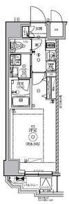 RELUXIA新御徒町の間取り画像