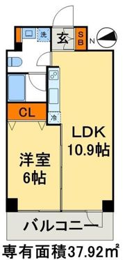 SOCIETY KURAMAEの間取り画像