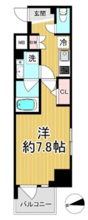 コンシェリア浜松町マスターズヴィラの間取り画像