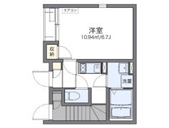 レオネクストエーリラフトリーの間取り画像
