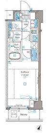 アルティザ東麻布の間取り画像