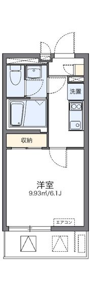 レオネクストHARUの間取り画像