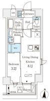 リテラス住吉の間取り画像