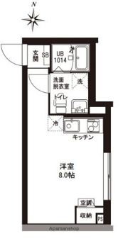 レピュア東大島駅前レジデンスの間取り画像