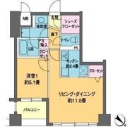カスタリア茅場町の間取り画像