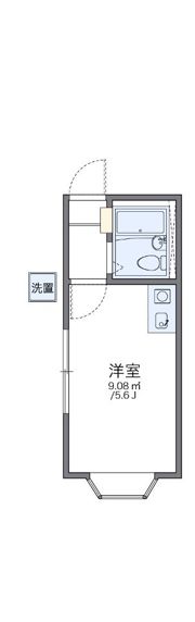 レオパレスTOSAの間取り画像