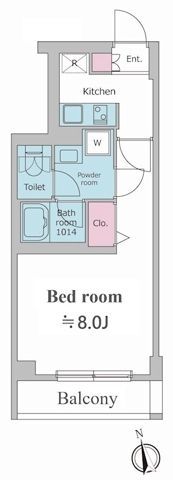 レオーネ方南町の間取り画像