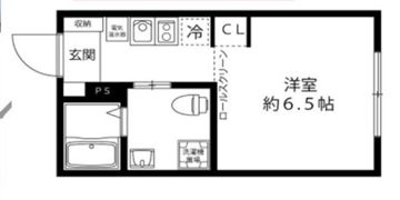エスポアール明大前の間取り画像