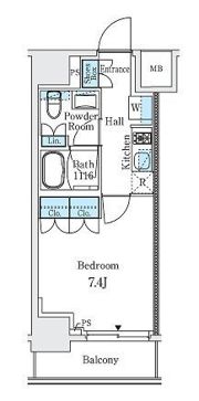 プライマル御茶ノ水の間取り画像