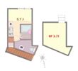 インベスト大井町Ⅵの間取り画像