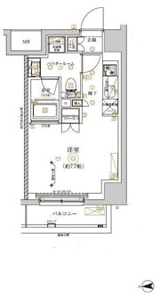 RELUXIA CITY 北新宿の間取り画像