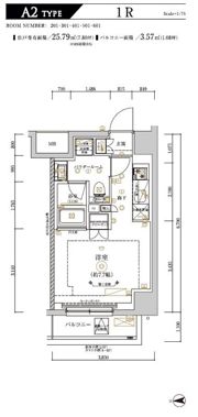 RELUXIA CITY 北新宿の間取り画像