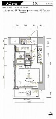 RELUXIA CITY 北新宿の間取り画像