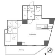 セントラルクリブ六本木IIの間取り画像