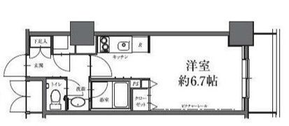HF駒沢公園レジデンスTOWERの間取り画像