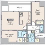 ルミエール三番町の間取り画像