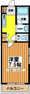 小幡マンションの間取り画像