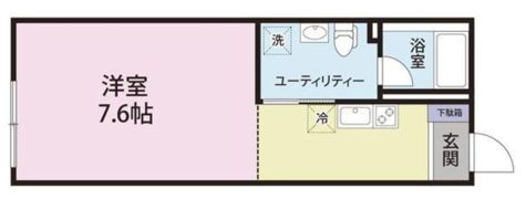 Clavier祐天寺の間取り画像