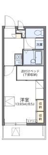 レオパレスMの間取り画像