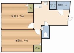 カーサ・ブリランテの間取り画像