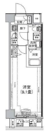 アイル カナーレ押上の間取り画像