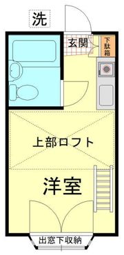 若宮シティハイツの間取り画像