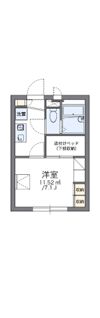 レオパレスメゾン 紗々の間取り画像