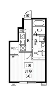 ミハス田園調布南の間取り画像