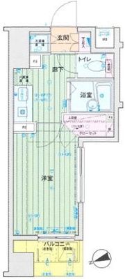 プレール文京WESTの間取り画像