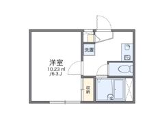 レオパレスサンライズの間取り画像