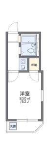 レオパレス上石神井の間取り画像