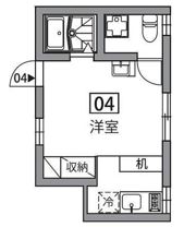 コミチテラス大岡山の間取り画像