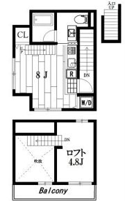 エルセレッソ桜丘の間取り画像