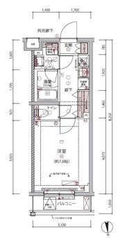 ARCOBALENO UMEYASHIKIの間取り画像