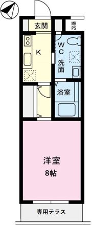 TFレジデンス鵜の木の間取り画像