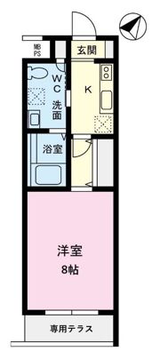 TFレジデンス鵜の木の間取り画像