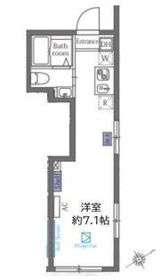 ヴァンテジオ目黒dueの間取り画像