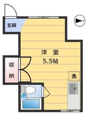 コーポ清風の間取り画像