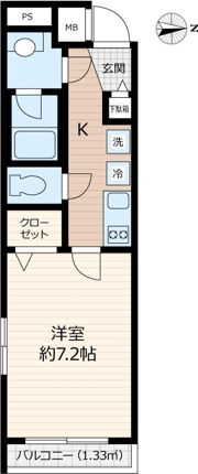 ウェルスクエアイズム大森西の間取り画像