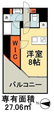 ザ・パークハビオ根岸三丁目の間取り画像