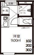 スマイエ北新宿の間取り画像