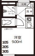 スマイエ北新宿の間取り画像