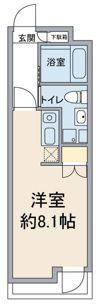 West4不動前の間取り画像