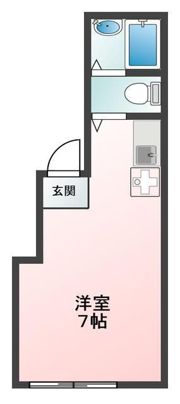 GlanzCube四谷三栄町の間取り画像