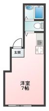 GlanzCube四谷三栄町の間取り画像