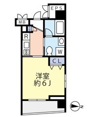 グランヴァンラクシス東大島の間取り画像